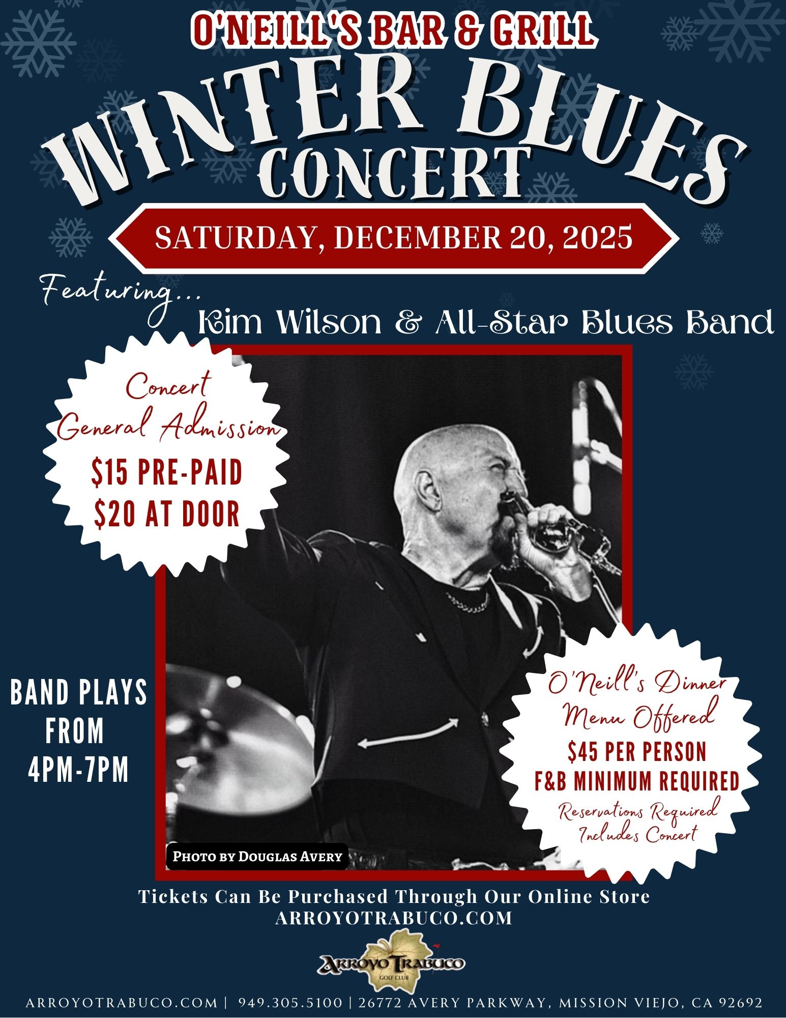 Winter Blues Concert