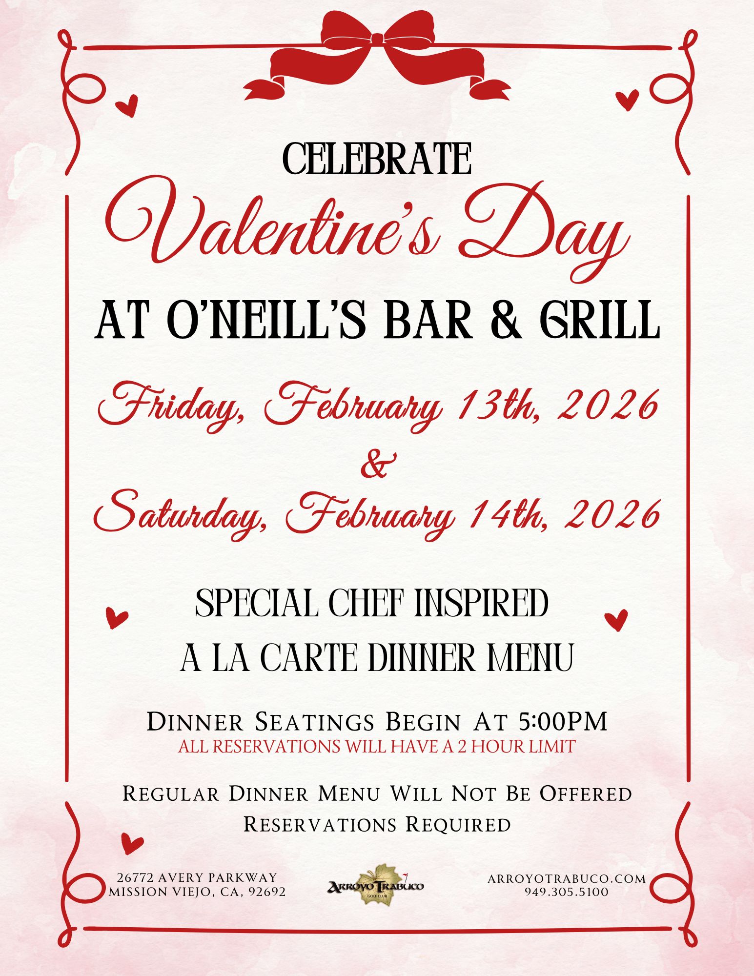 Valentine's Day Dinner