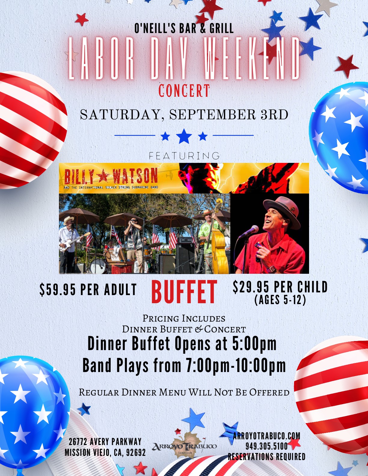 Labor Day Weekend Concert